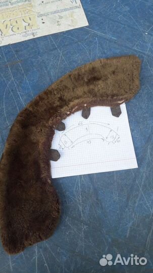 Воротник натуральный мех