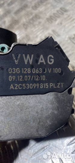 Дроссельная заслонка Skoda Octavia (A4) рест. 2001