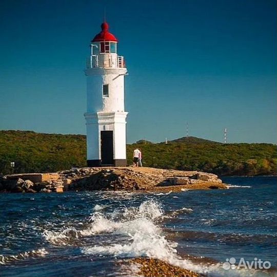 Картина Маяк масло холст 50-50