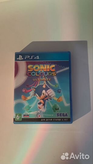 Sonic colours ultimate на ps4
