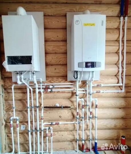 Монтаж теплого пола, отопления и водоснабжения