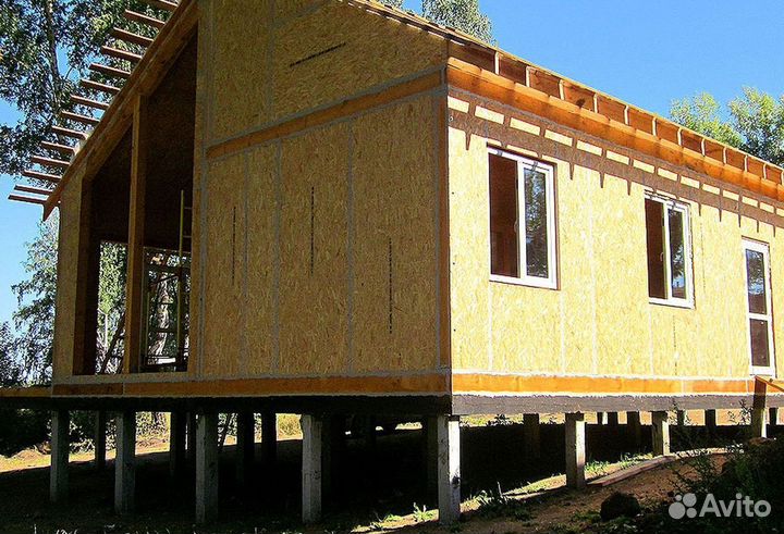 Железобетонные сваи с установкой