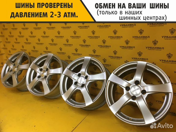 Диски Desent RE 15 диаметр 4х100, цо 60,1