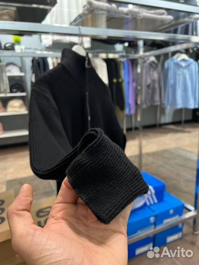 Кофта на молнии Stone island (фул-зип)