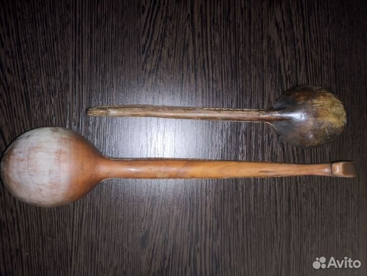 Деревянные ложки резные СССР