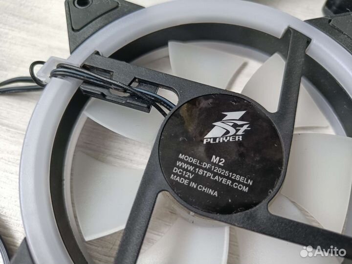 Кулер 1StPlayer с подсветкой (3шт)