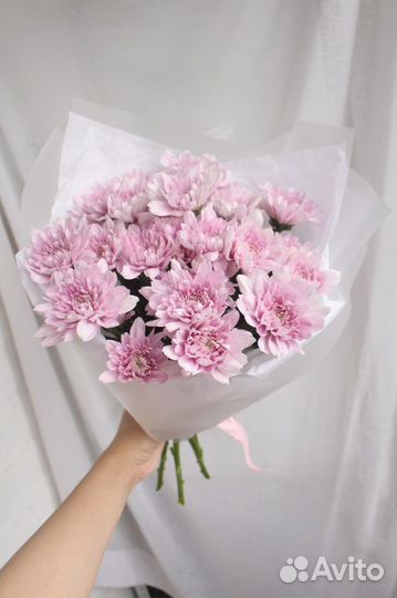 Букет из хризантем