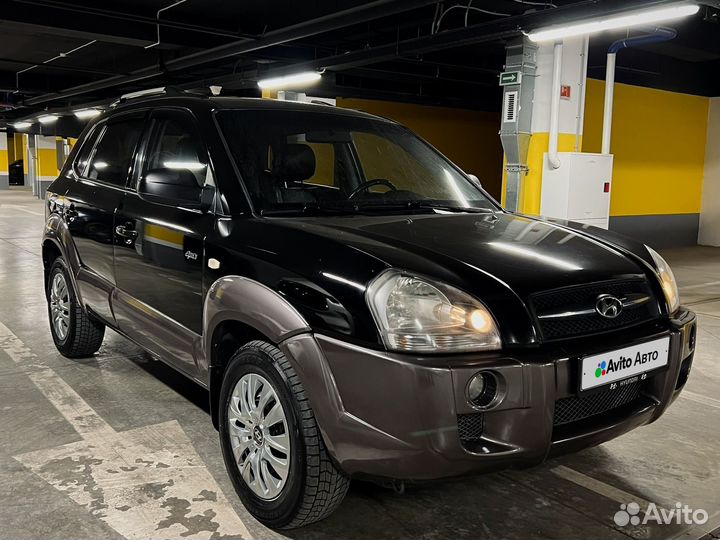 Hyundai Tucson 2.7 AT, 2006, 163 150 км