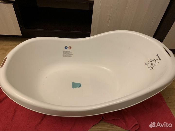 Ванночка для купания с термометром