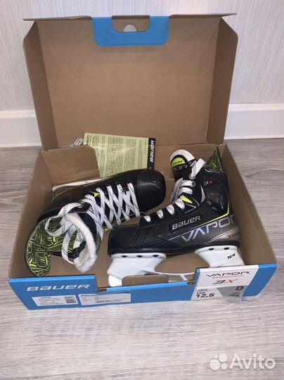 Детские Хоккейные Коньки bauer vapor 3X, 12.5YTH