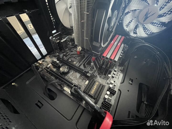 Игровой комплект ryzen 5 b450 16gb