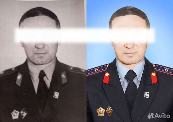 Ретушь. Ритуальные портреты