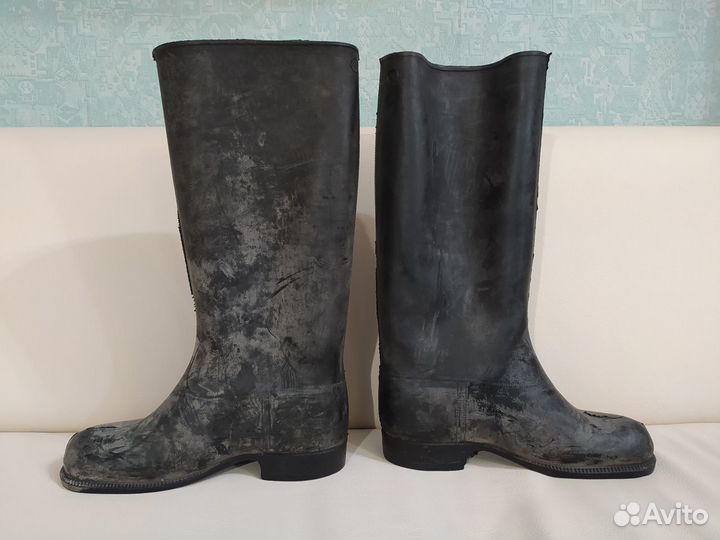 Сапоги резиновые рабочие СССР цена за 10 пар