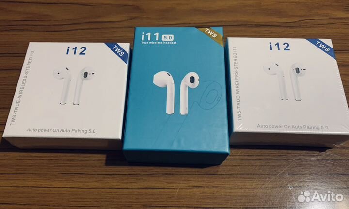 Bluetooth наушники Tws i11 и i12