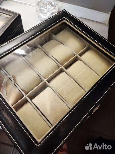 Коробка для часов или браслетов, двухярусная