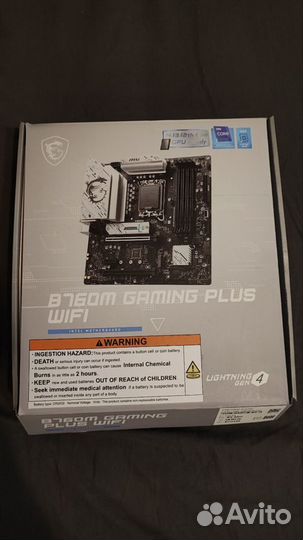 Мат. плата MSI B760 gaming plus wifi LGA1700