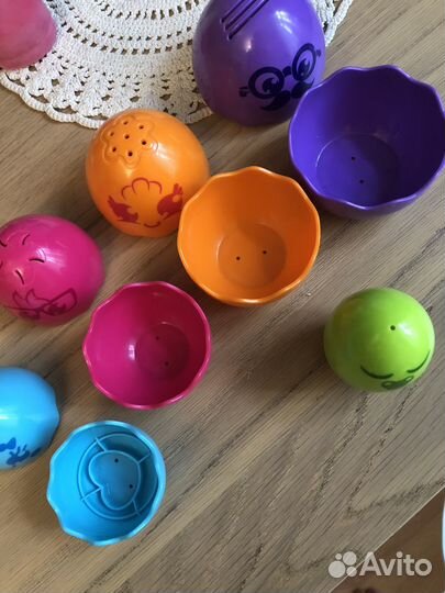 Яйца Tomy матрешка сортер