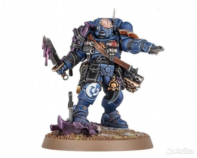 Space Marine Lieutenant in phobos armour Leviathan