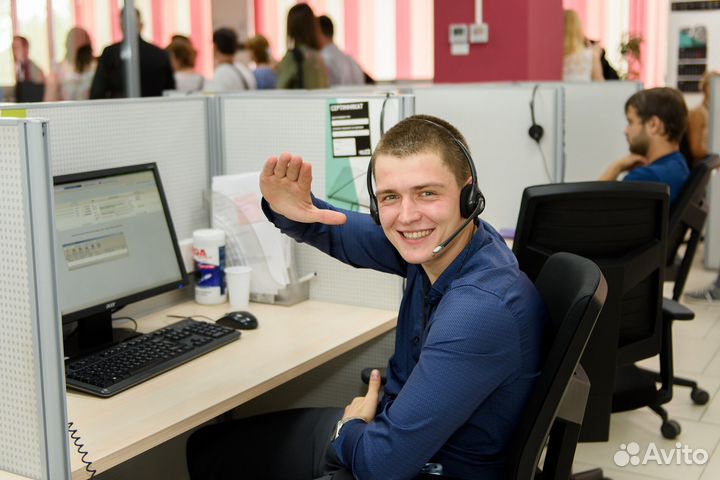 Оператор call-центра интернет-сервиса РФ (дистанци