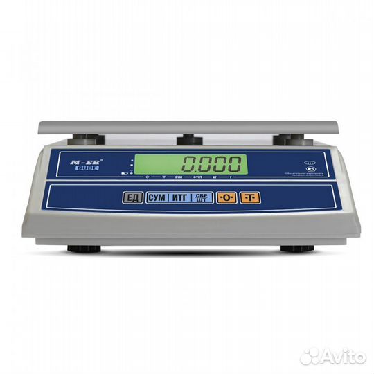 Весы настольные M-ER 326 AFL-32.5 LCD с поверкой