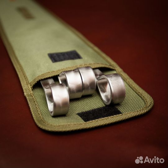 Набор шампуров в чехле 