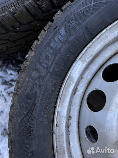 Колёса зимние в сборе smart 453