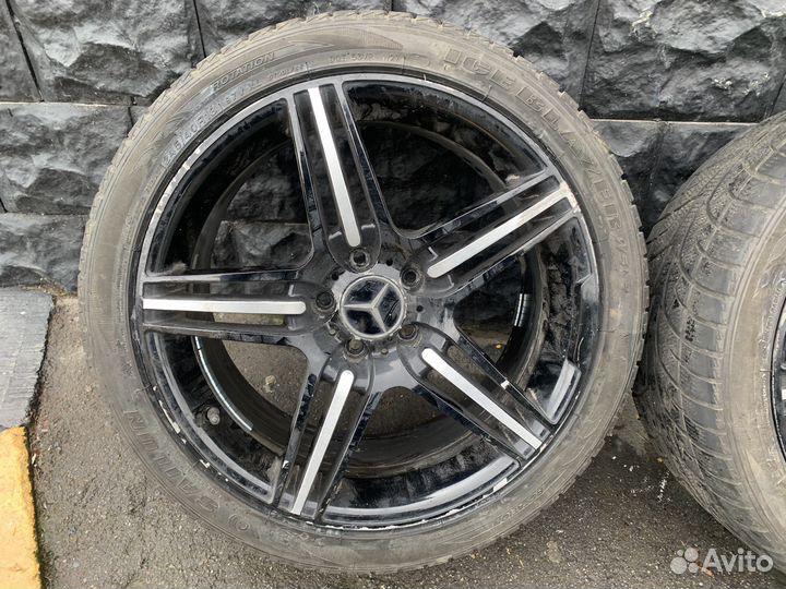 Колеса r18 лето/зима на Мерседес