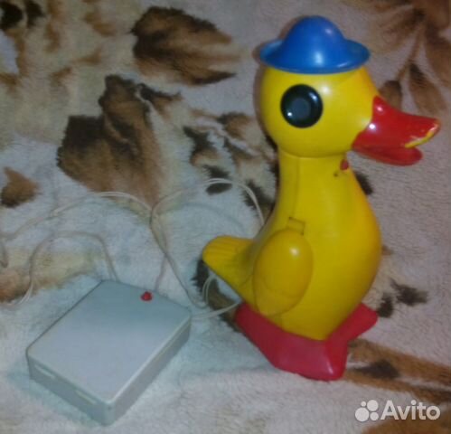 Шагающая утка на проводном пульте СССР
