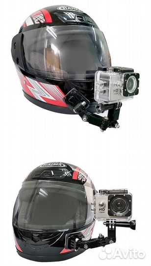Крепление для экшн камеры на шлем