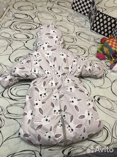 Детский зимний комбинезон на девочку