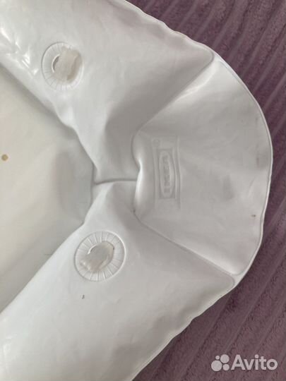 Надувной матрасик на пеленальный стол Икеа белый