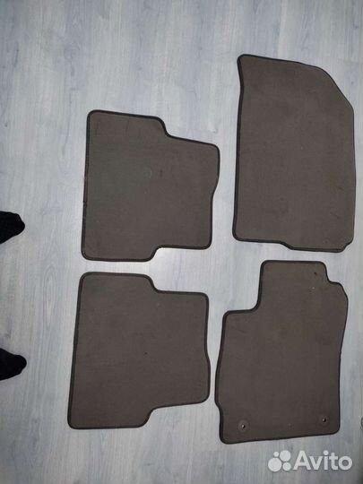 Текстильные коврики для шевроле авео