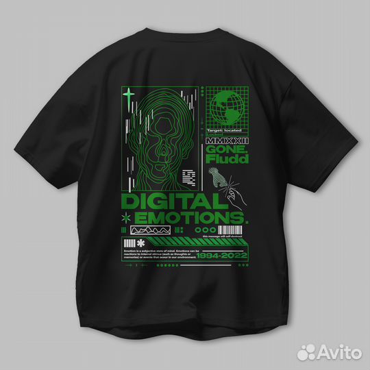 Футболка Gone.Fludd Digital Emotions