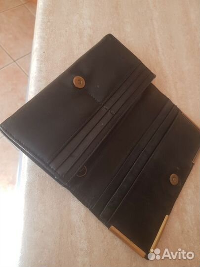 Партмане женский кожаный