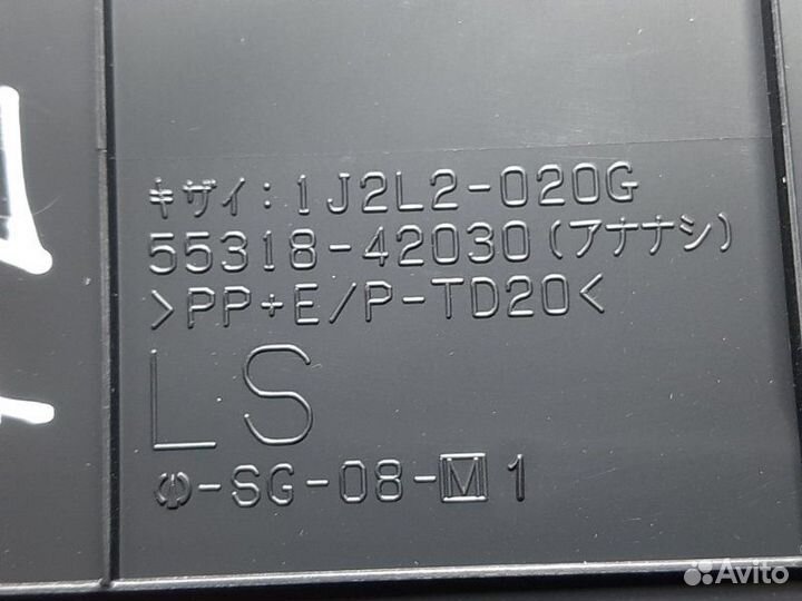 Накладка торпеды лев. Toyota RAV4