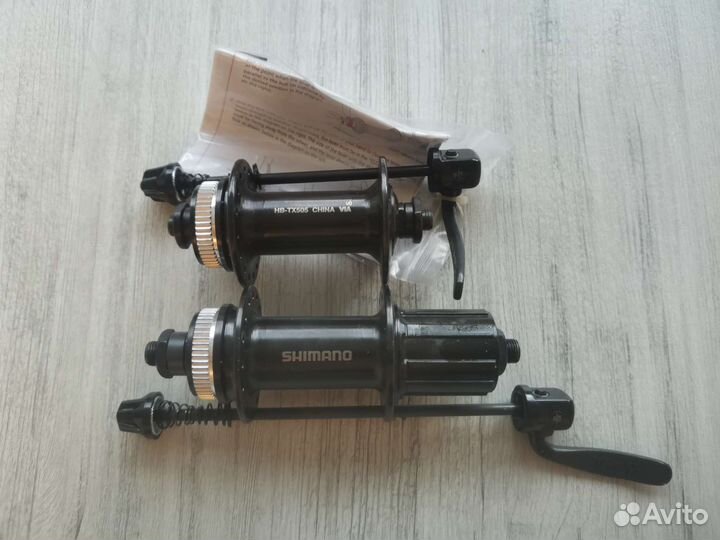 Втулка Shimano Tourney TX505 32h передняя задняя