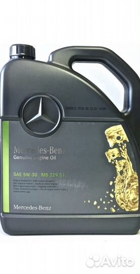 Моторное масло Mercedes 5w-30 229.51