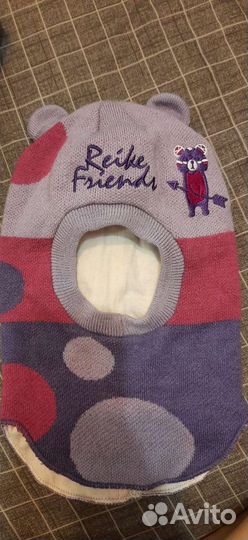 Шапка-шлем Reike Friends сиреневая