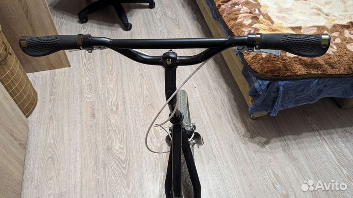 Самокат взрослый с большими колесами