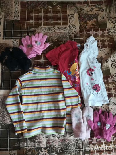Вещи пакетом для девочки 98-104