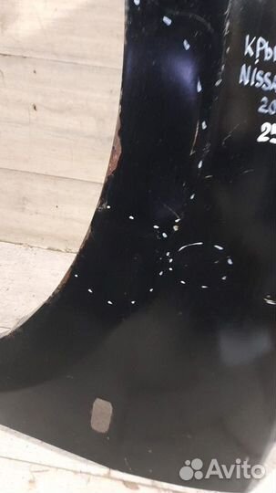 Крыло переднее левое Nissan Tiida C11 С 2002 По