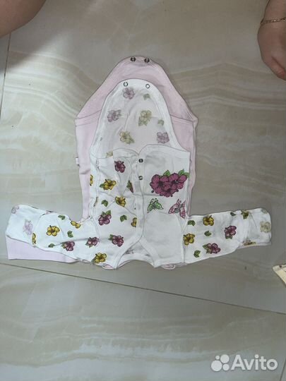 Детские вещи пакетом на девочку 0-3