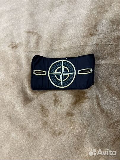 Stone island патч черный оригинал