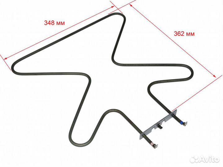 Тэн духовки hansa, kaiser 1300W