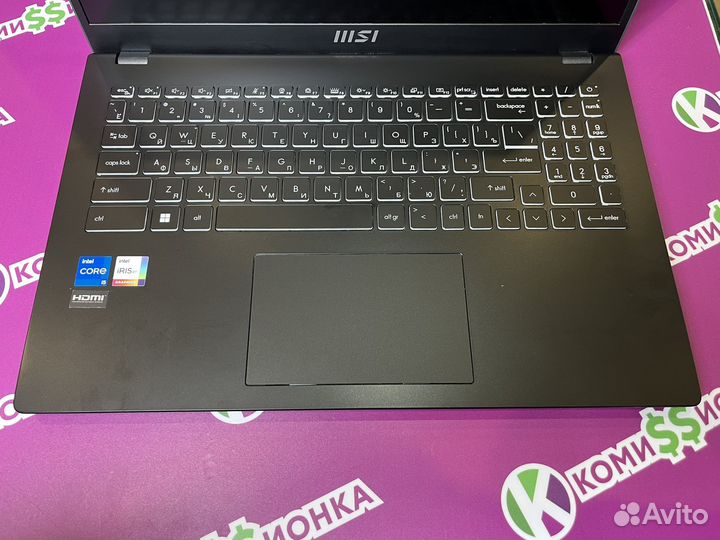 Ноутбук MSI modern 15B12M-210RU