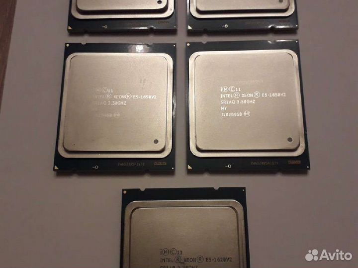 Процессоры Intel Xeon E5-1650v2 6 яд E5-1620v2 4яд