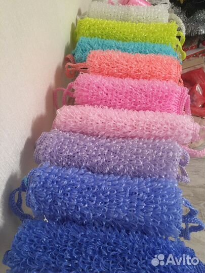 Мочалка ручной работы