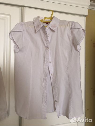 Платье школьное б/у,школьные вещи пакетом