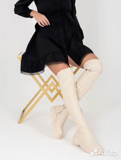 Новые ботфорты сапоги 36