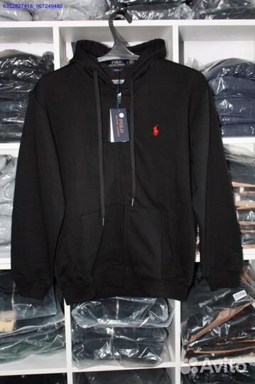 Polo Ralph Lauren зип худи хлопок (Арт.96081)